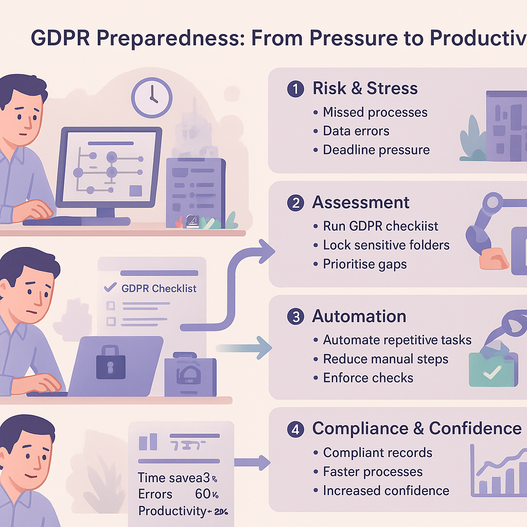 GDPR-compliant automation workflows for UK small businesses