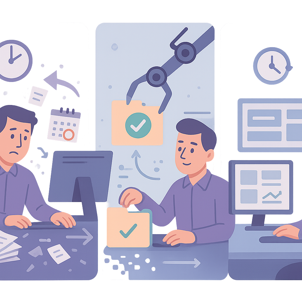 GDPR-compliant DSAR automation workflow for UK SMEs infographic.