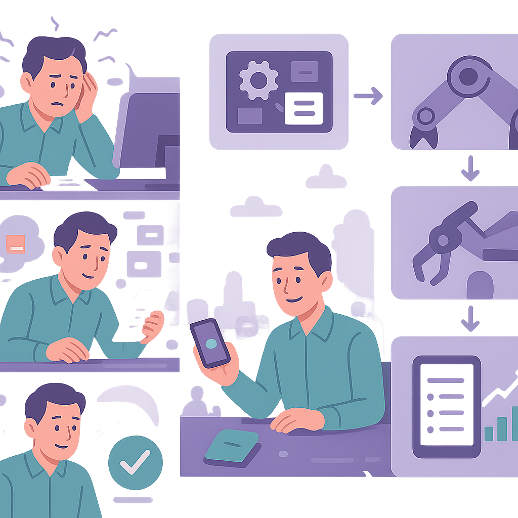 WhatsApp business automation setup for UK SMEs graphic